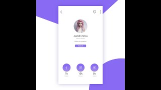 User Profile UI In JavaFx