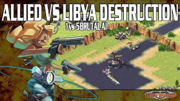 Red Alert 2 - War On Terror Redux - 1v5 Brutal Ai