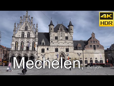 Mechelen, Belgium. 4K HDR