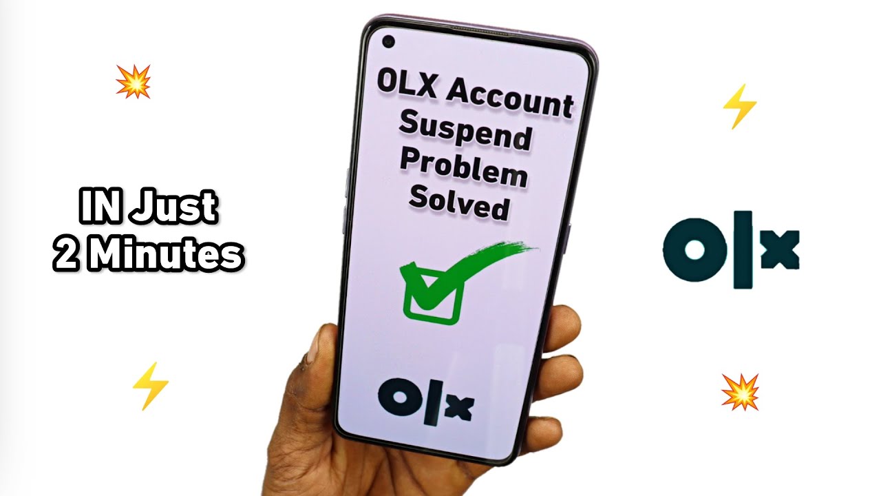 How To Solve OLX Account Suspended Problem, IN Just 2 Minutes