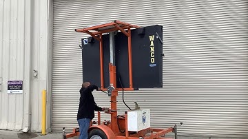 Traffic Sign Trailer