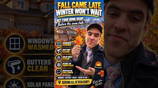 Fall Came Late This Year, Utah County: Get Your Home Ready for Winter Fall Came Late This Year, Utah County: Get Your Home Ready for Winter