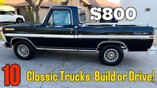 10 Classic Trucks to Build or Drive – Amazing Craigslist Finds!