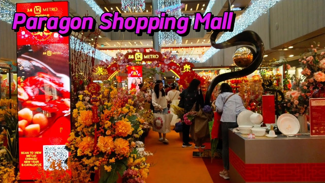 Paragon Shopping Mall - Ground Floor ( CNY goodies )