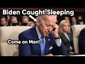 AGAIN!? Sleepy Joe Biden Caught Sleeping on the Job | Compilation
