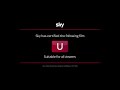 Sky Cinema BBFC Slide Cert U Flashing Images 