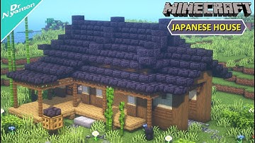 How to Build a JAPANESE HOUSE [Minecraft Tutorial]