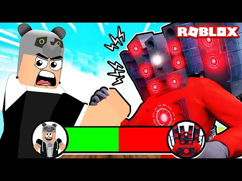 Skibi Tuvalet vs Kameraman Bilek Güreşi Bölüm 2 - Roblox