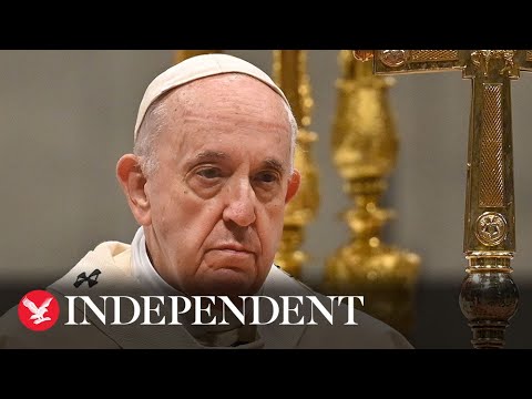 Live: Pope Francis celebrates Christmas Eve mass in Vatican City