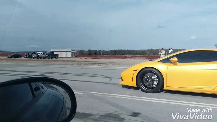 Viper vs Lambo Drag Race!