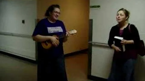 Jessica & Kara singing at IBC