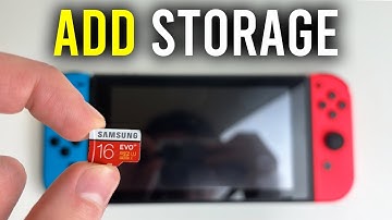 How To Add Extra Storage To Nintendo Switch - Full Guide