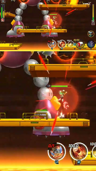 Mega Man X Dive: Super Mega Man 3-Stars 3-3 (Gigantic Mechaniloid, All Deep Elements)
