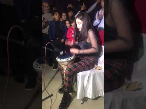 Arabic Remix - Fi Ha (burak balkan ) ---maria abulashvili __darbuka show