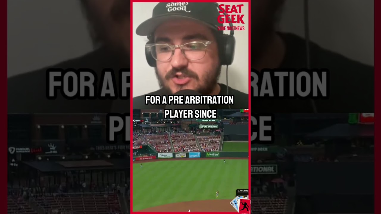 Is Wetherholt's Extension a Sign of Change for the Cardinals? #STLCards #Cardinals #MLB #Shorts