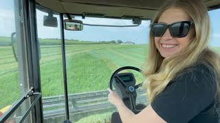 Harvesting Rye and Finishing Alfalfa! 