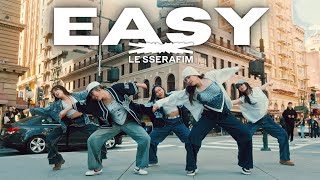 [KPOP IN PUBLIC SAN FRANCISCO / ONE TAKE] 'EASY' by LE SSERAFIM | DANCE COVER by GROOBEU