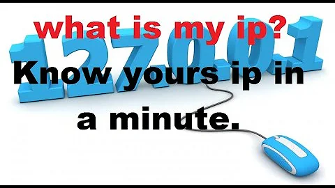 What is my ip - how to know what is my ip address fast and easy