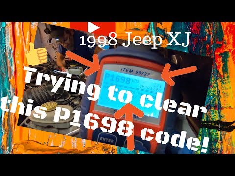 1998 Jeep XJ P1698 No CCD Bus trouble code