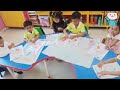 Paper Tearing and Pasting Activity | Class Nursery Cherries | The Pumpkin 