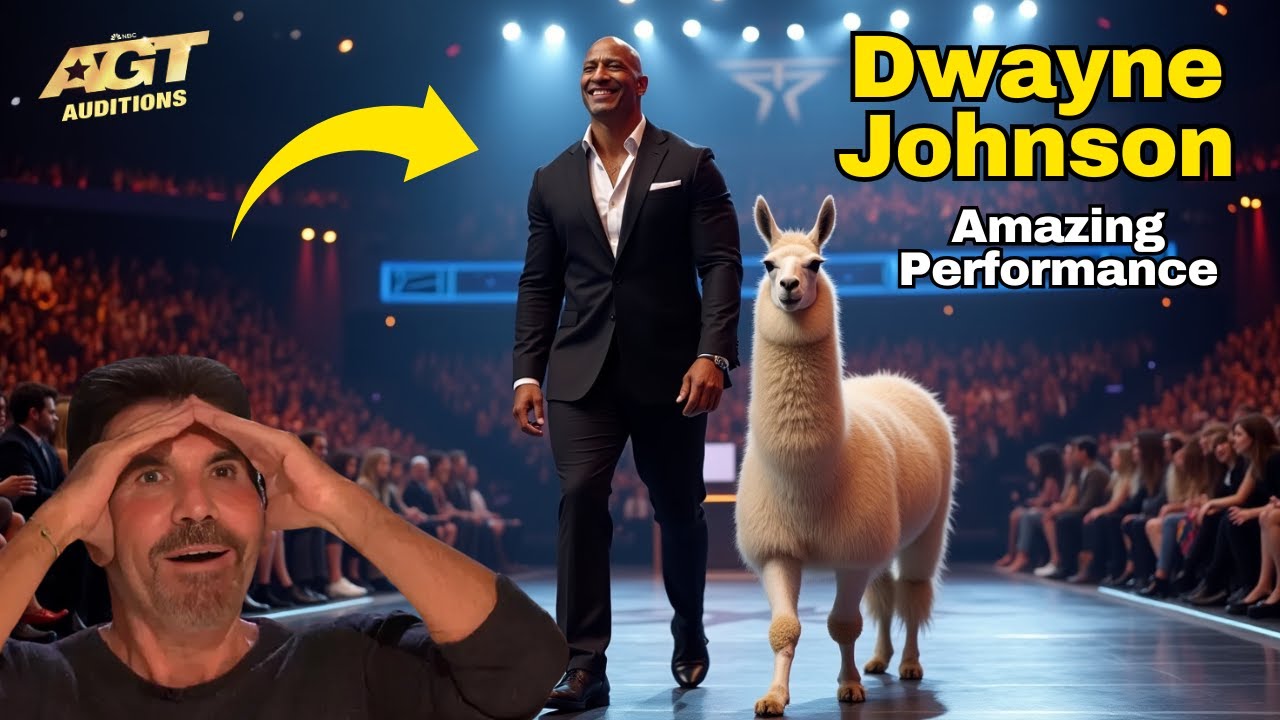 Dwayne Johnson The Rock surprised judges of America's Got Talent | part 5