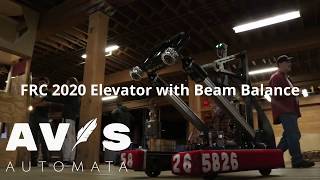 2020 FRC Elevator with Beam Balance - Team 5826