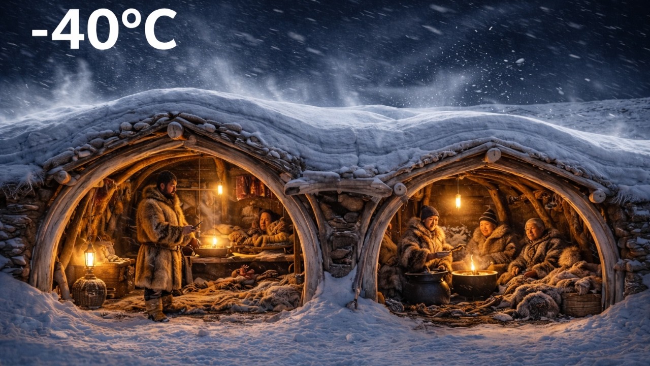 Arctic Survival Secrets - Inside Inuit Semi-Subterranean Shelters - YouTube