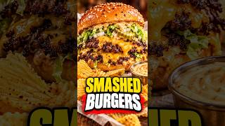 Smashed Burgers | #SmashedBurgers #BurgerRecipe #Shorts Smashed Burgers | #SmashedBurgers #BurgerRecipe #Shorts