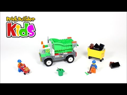 Lego Juniors 10680 Garbage Truck – Lego Speed Build for Kids