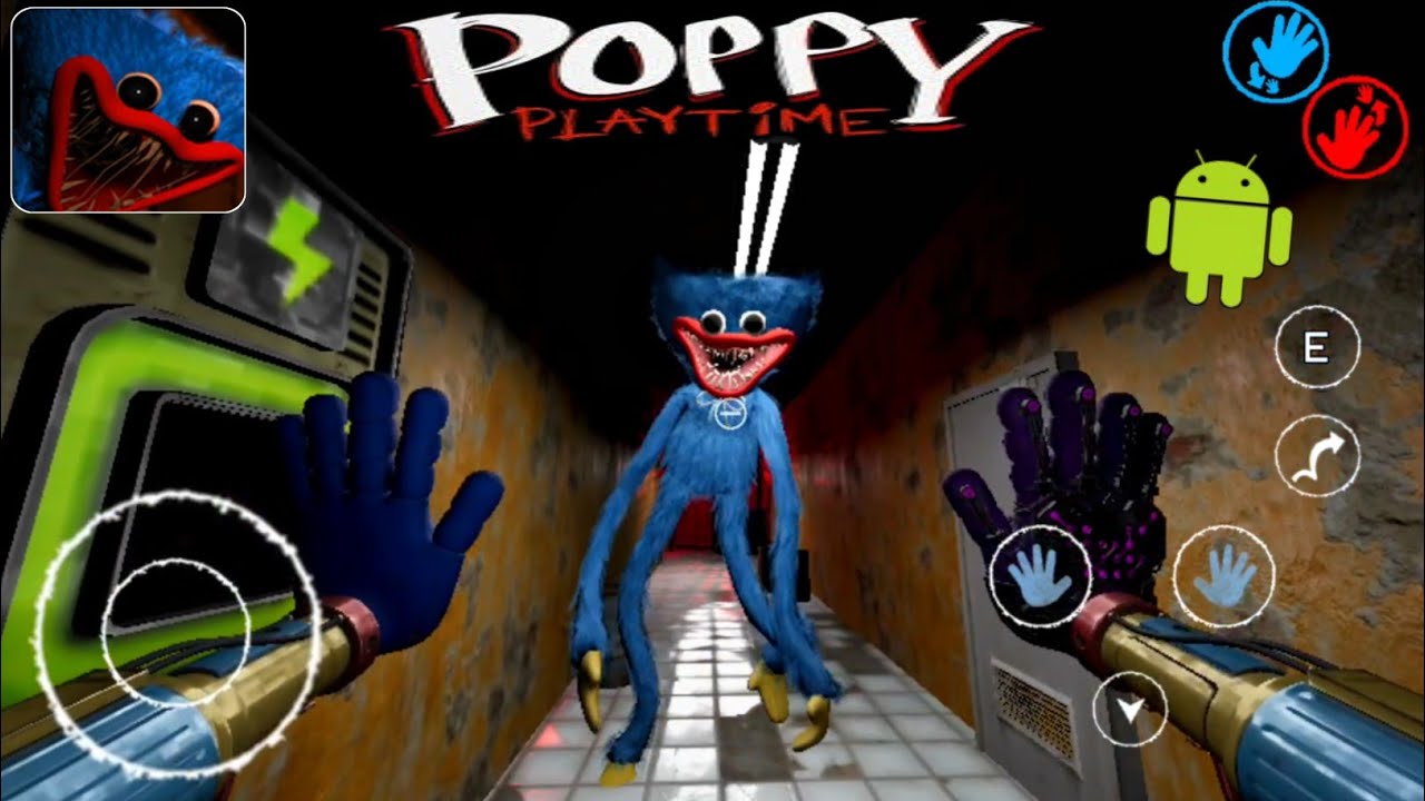 Nightmare Huggy? Poppy Playtime Security 2 Update Mobile Fanmade Gameplay Walkthrough Android 