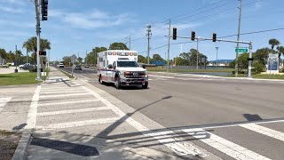 *ENGINE ROAR* Manatee County EMS *BRAND NEW* ALPHA09 Canceling & Redirecting to Different Call