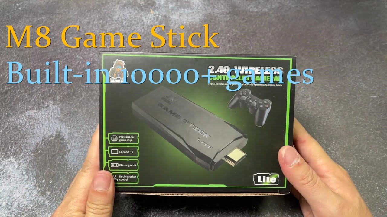 M8 4K Game Stick Lite With More Than 10000 Classic Games? 