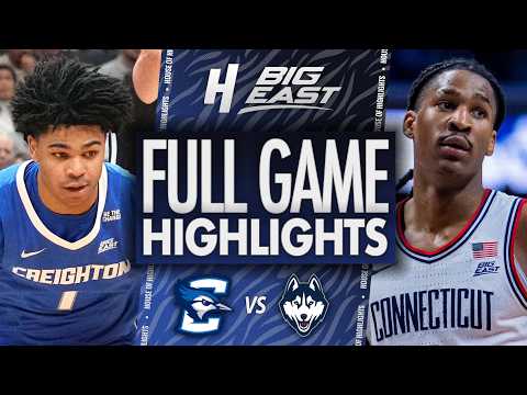 Creighton vs UConn Huskies - FULL GAME HIGHLIGHTS | February 18, 2026 | BIG EAST College Basketball