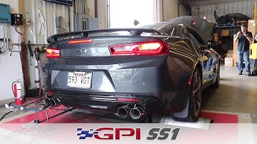 2017 Camaro SS with GPI SS1 Camshaft Idling on Dyno