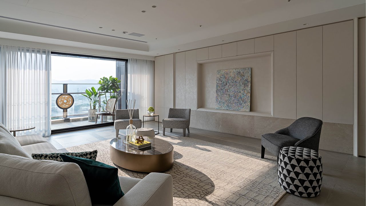 RESIDENTIAL INTERIOR DESIGN 豪宅設計【遠雄九五・高端訂製生活綠意藝術宅邸】空間影片— 京璽國際 - YouTube