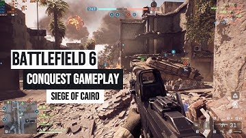Battlefield 6 FULL Conquest Match – Siege of Cairo
