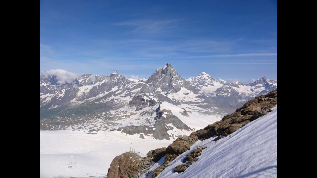クラインマッターホルン展望台とシュヴァルツ湖 Youtube