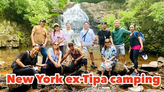 Our first camping trip in #poconos #extipa Tenzin Donsel Tibetan singer/ youtuber Vlog-29
