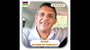 Mr.  David From Mauritius  sharing  Thibault 