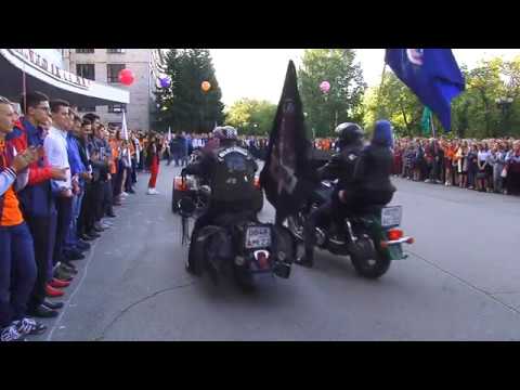 Торжественная линейка в АлтГТУ