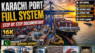 Explore the massive Port of Karachi and discover how Pakistan’s biggest shipping gateway works!Watch