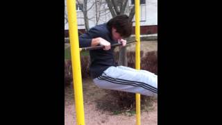 Slow muscle up (no false grip)