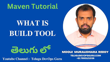 What is Build Tool in Telugu - Telugu DevOps Guru -Learn DevOps  from Scratch In Telugu -Moole