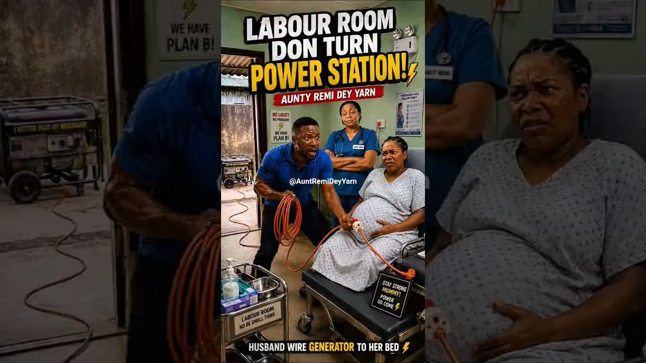 NEPA Don Strike! Husband Wire Generator to Labour Bed ⚡😭