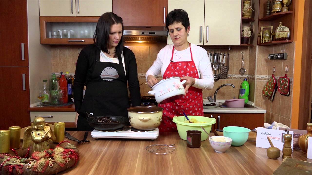 Televizija Zapad - Bakina kuhača: Krvavice 3.1.2016.