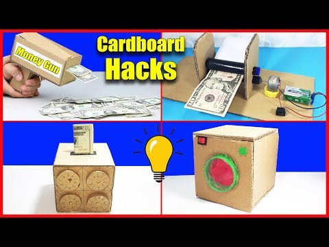Top 5 Awesome Life Hacks From Cardboard You Should Know DIY At Home #02