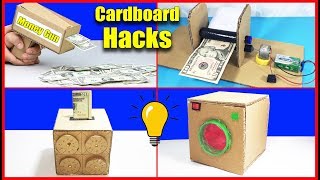 In this video, i want to show you about top 5 awesome life hacks from
cardboard should know easy way that can do it by yourself at home. so
if you...