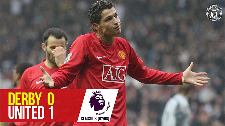 Derby County 0-1 Manchester United (07-08) | Premier League Classics | Manchester United
