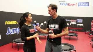 JumpSport Fitness Class at AKA - Interview