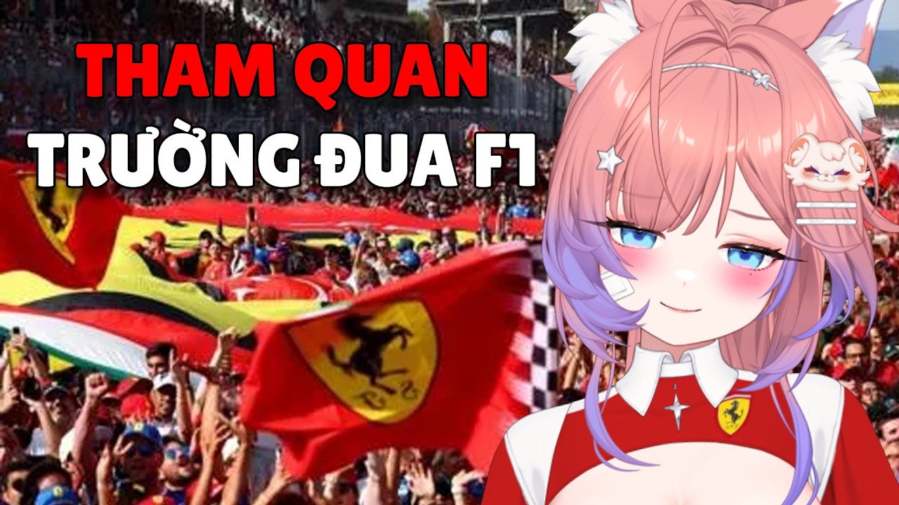 NỔ RỒI ! ! Hôm nay tui sẽ dẫn mọi người đi tham quan trường đua F1 nha, no-cap~